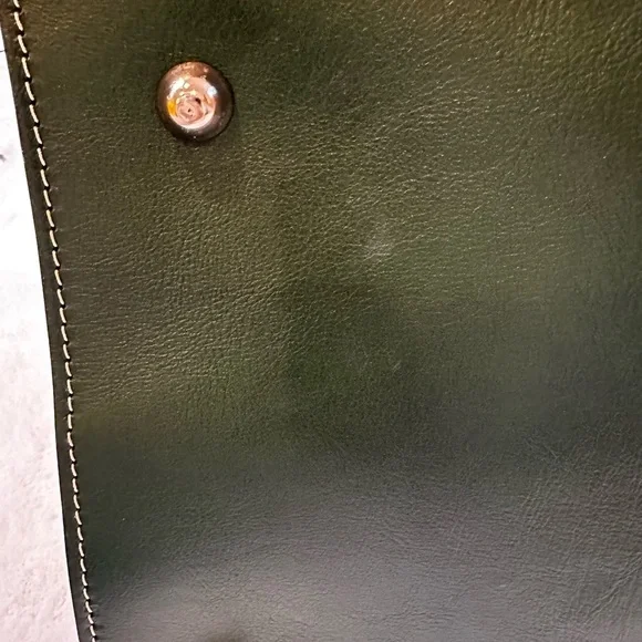 Valentino Dark Green Leather and suede Bag-brand new no tag - Picture 8 of 16